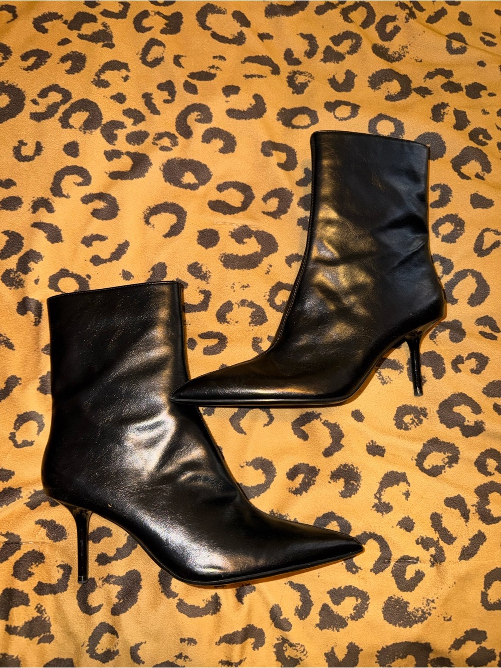 Black Zara Booties - Picture 2 of 5